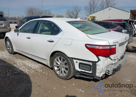2008 Lexus Ls 460 z USA, uszkodzony, nr VIN JTHBL46F585075180